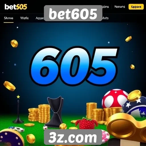 Análise da oferta de jogos no site bet605