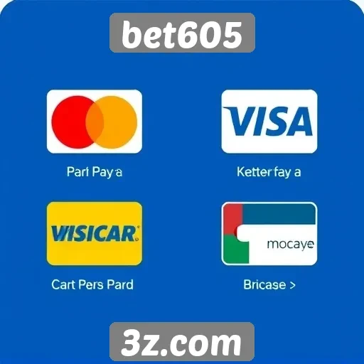 Métodos de pagamento oferecidos pela bet605
