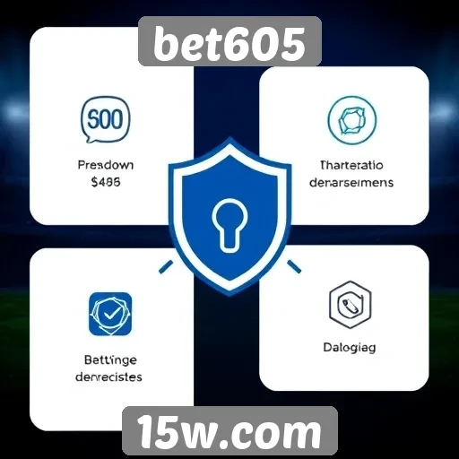 Recursos de segurança em apostas no bet605
