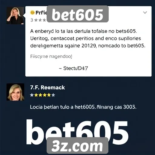 Feedback de usuários sobre a experiência Bet605
