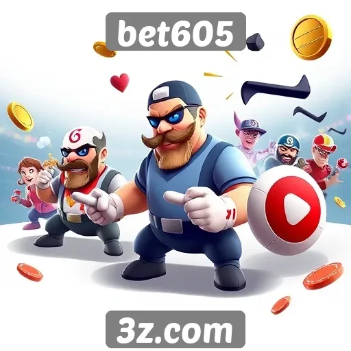 Variedade de jogos disponíveis na plataforma bet605